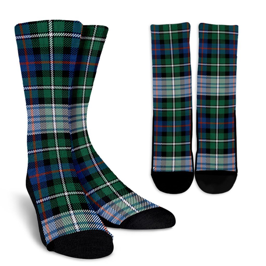 MacKenzie Dress Ancient Tartan Crew Socks