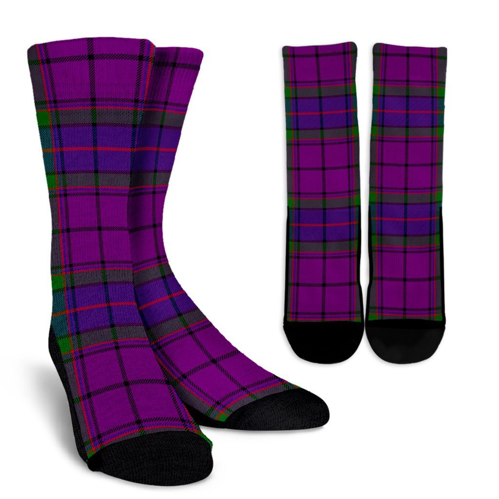 Wardlaw Modern Tartan Crew Socks