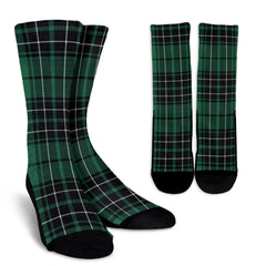 MacLean Hunting Ancient Tartan Crew Socks