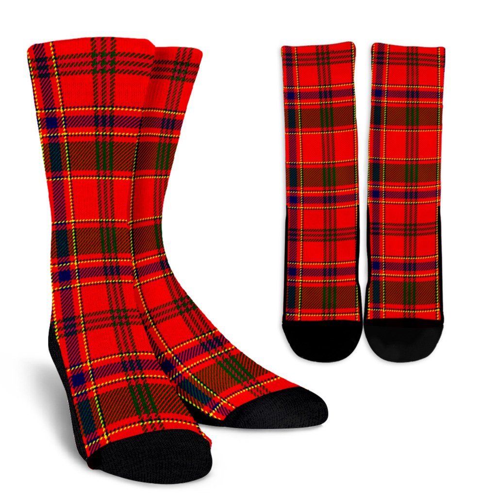 Munro Modern Tartan Crew Socks