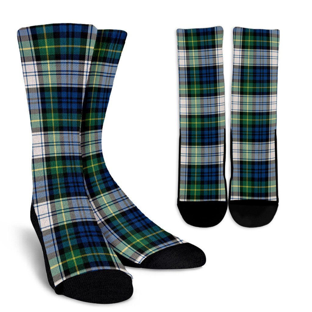 Gordon Dress Ancient Tartan Crew Socks