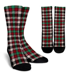 Borthwick Dress Ancient Tartan Crew Socks