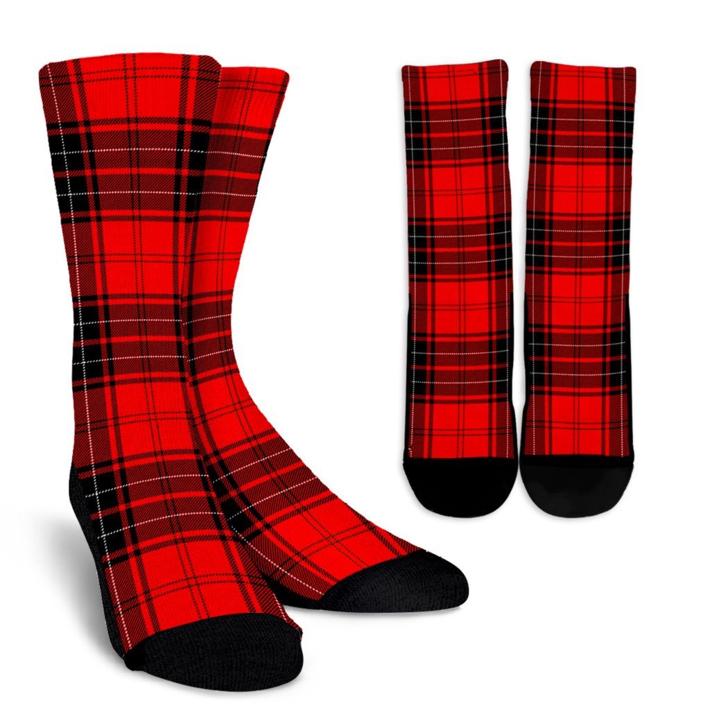 Wemyss Modern Tartan Crew Socks