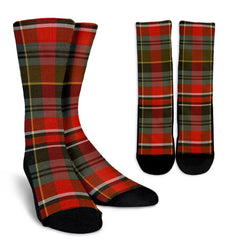 MacPherson Weathered Tartan Crew Socks