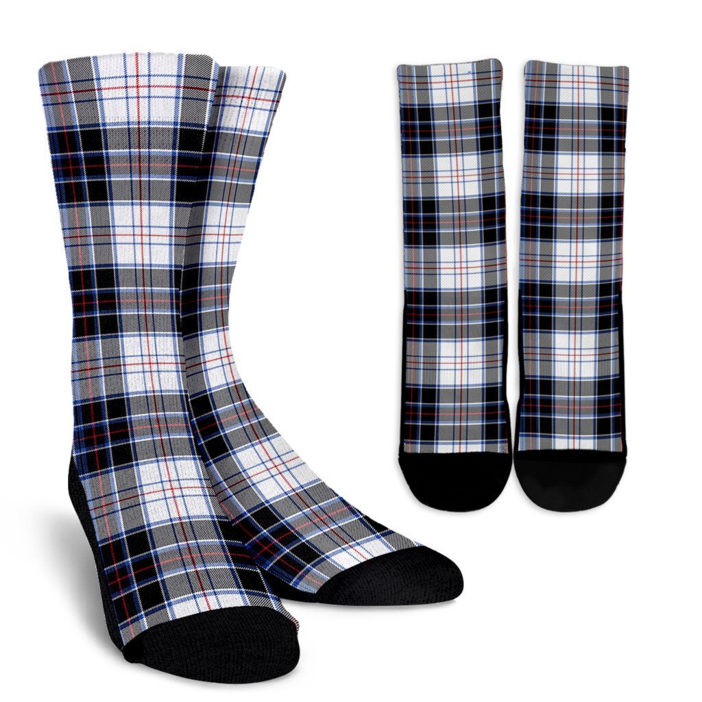 MacRae Dress Modern Tartan Crew Socks