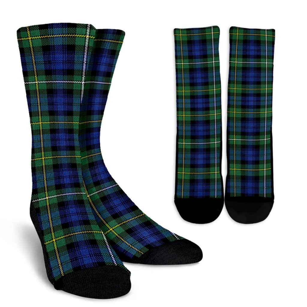 Campbell Argyll Ancient Tartan Crew Socks