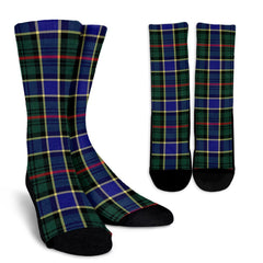 Ogilvie Hunting Modern Tartan Crew Socks