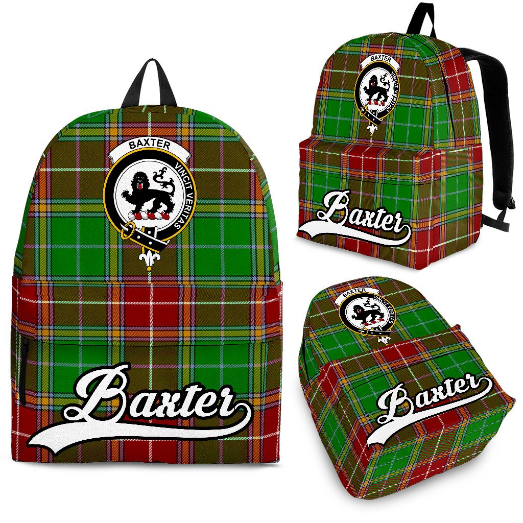 Baxter Family Tartan Crest Backpack