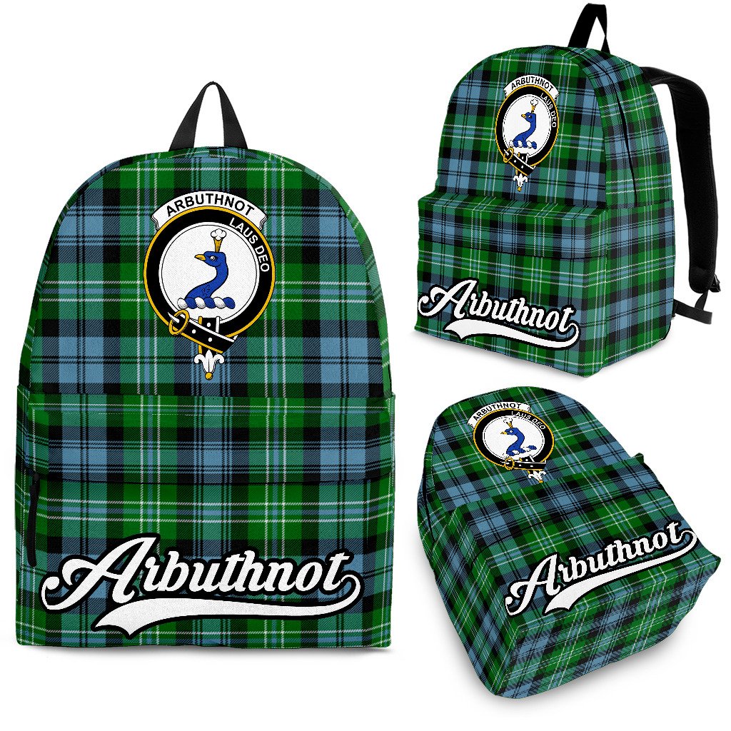 Arbuthnot Family Tartan Crest Backpack