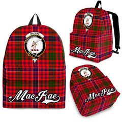 MacRae Tartan Crest Backpack