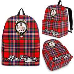 MacFarlane Tartan Crest Backpack
