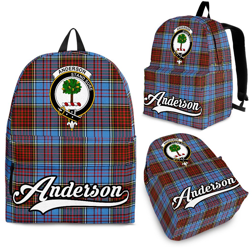 Anderson Tartan Crest Backpack