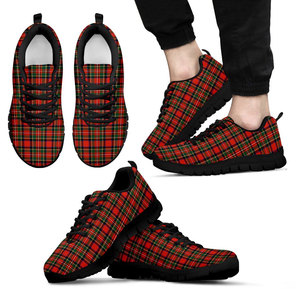 Stewart Royal Modern Tartan Sneakers