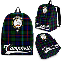 Campbell of Cawdor Family Tartan Crest Backpack