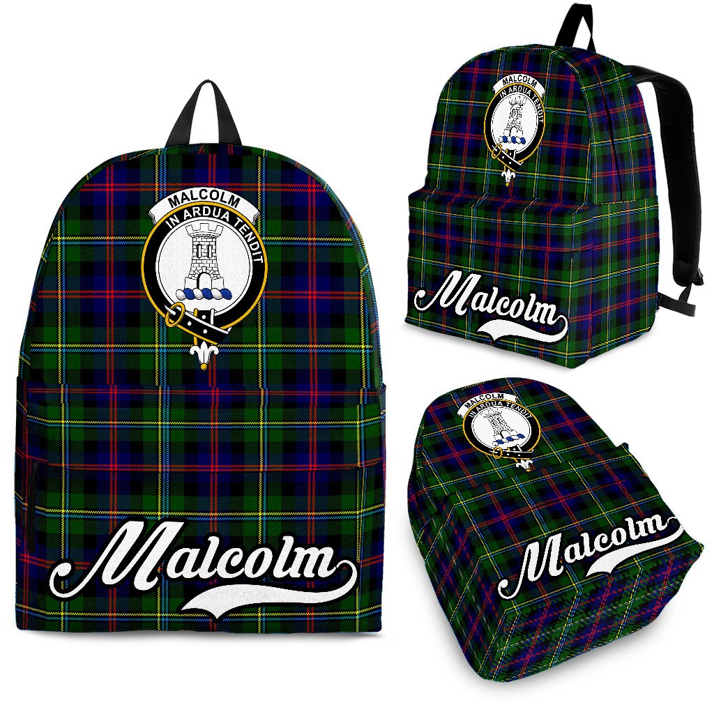 Malcolm (MacCallum) Tartan Crest Backpack