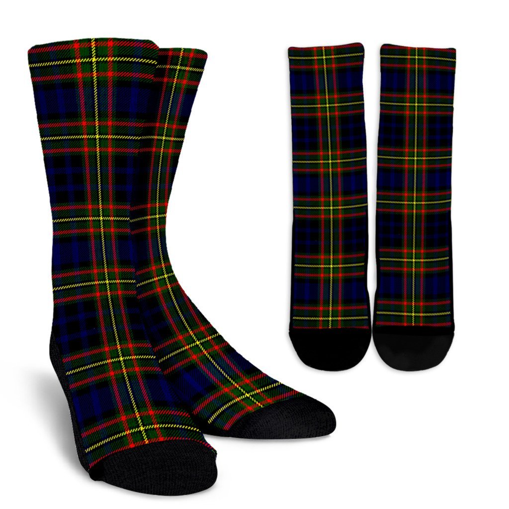 Clelland Modern Tartan Crew Socks