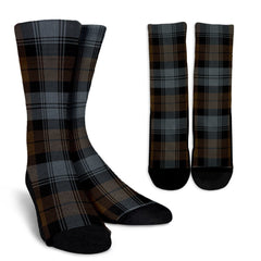 BlackWatch Weathered Tartan Crew Socks