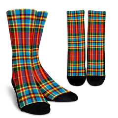 Chattan Tartan Crew Socks