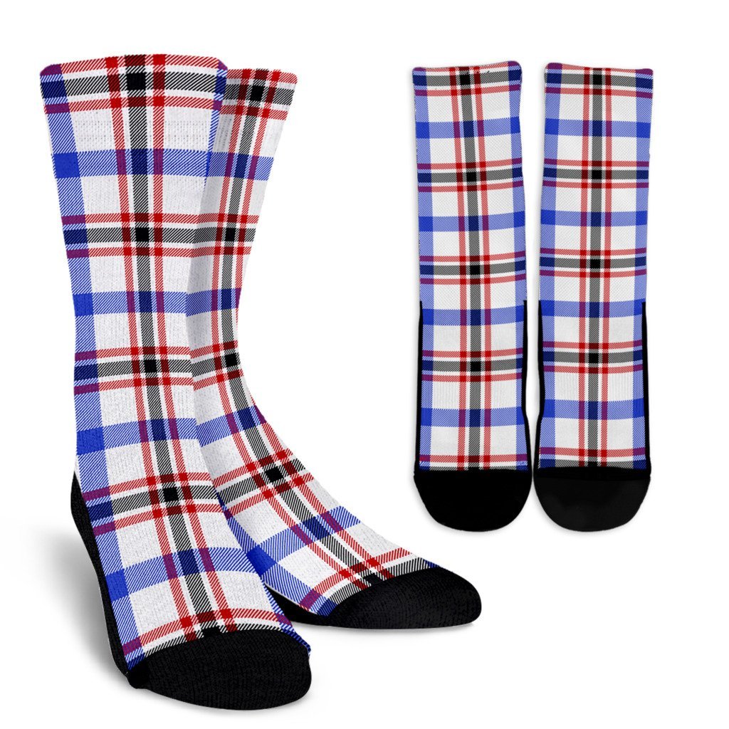 Boswell Modern Tartan Crew Socks