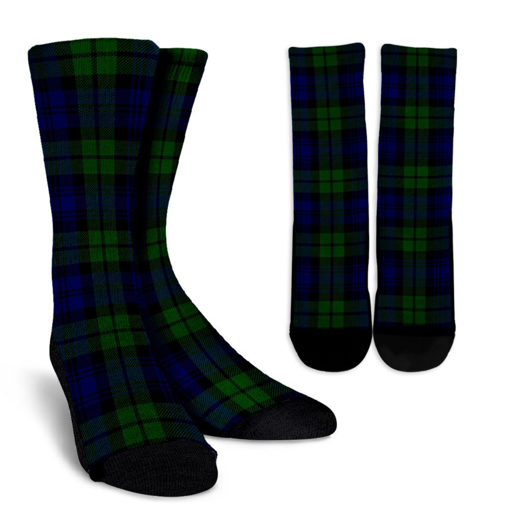 Campbell Modern Tartan Crew Socks