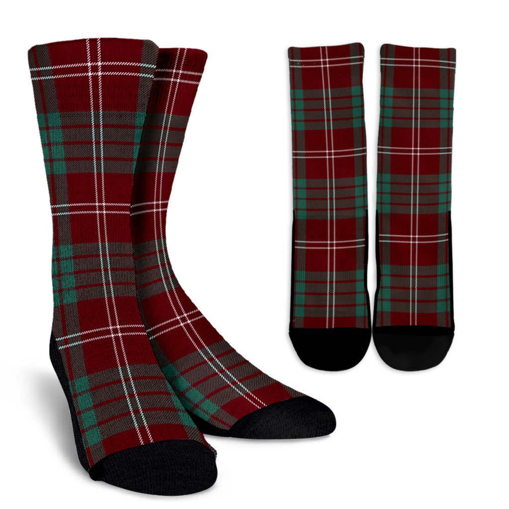 Crawford Modern Tartan Crew Socks