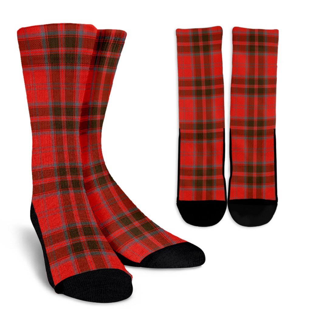 Grant Weathered Tartan Crew Socks