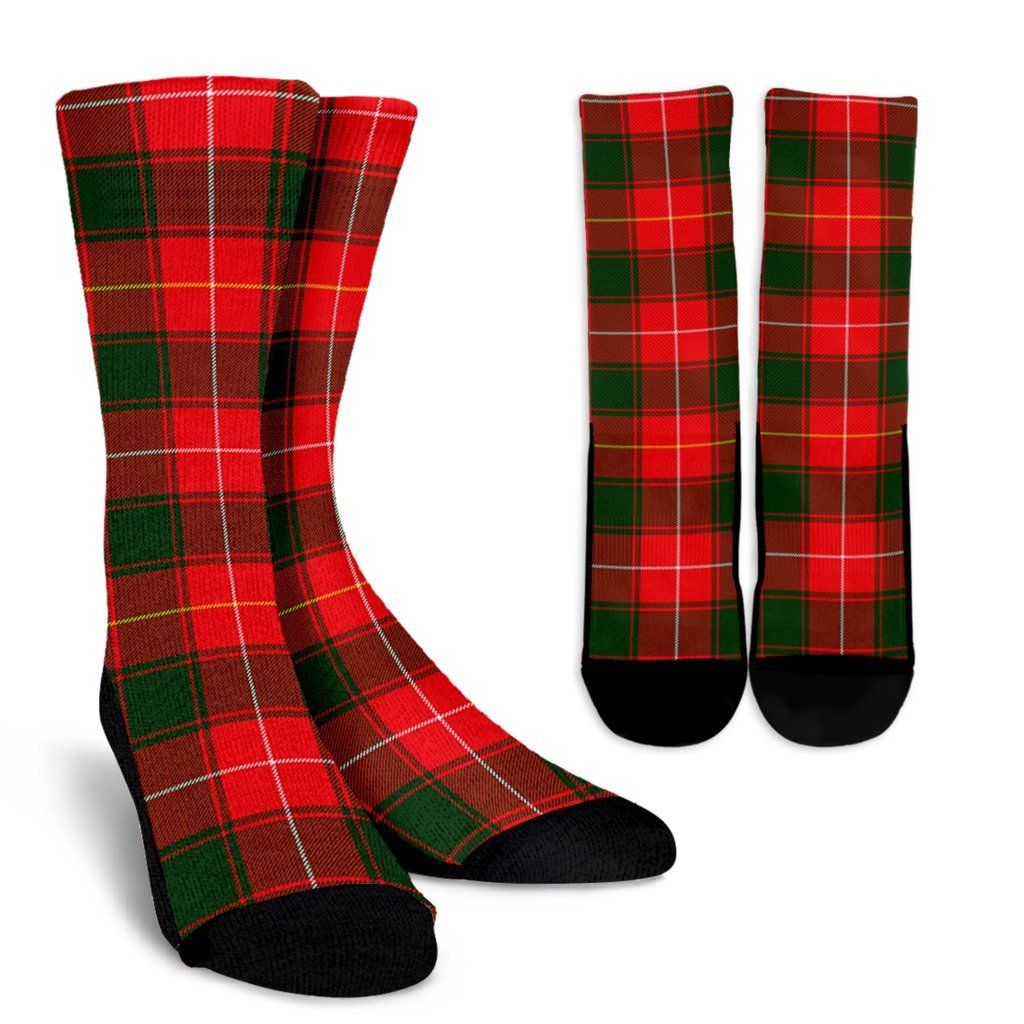 MacPhee Modern Tartan Crew Socks