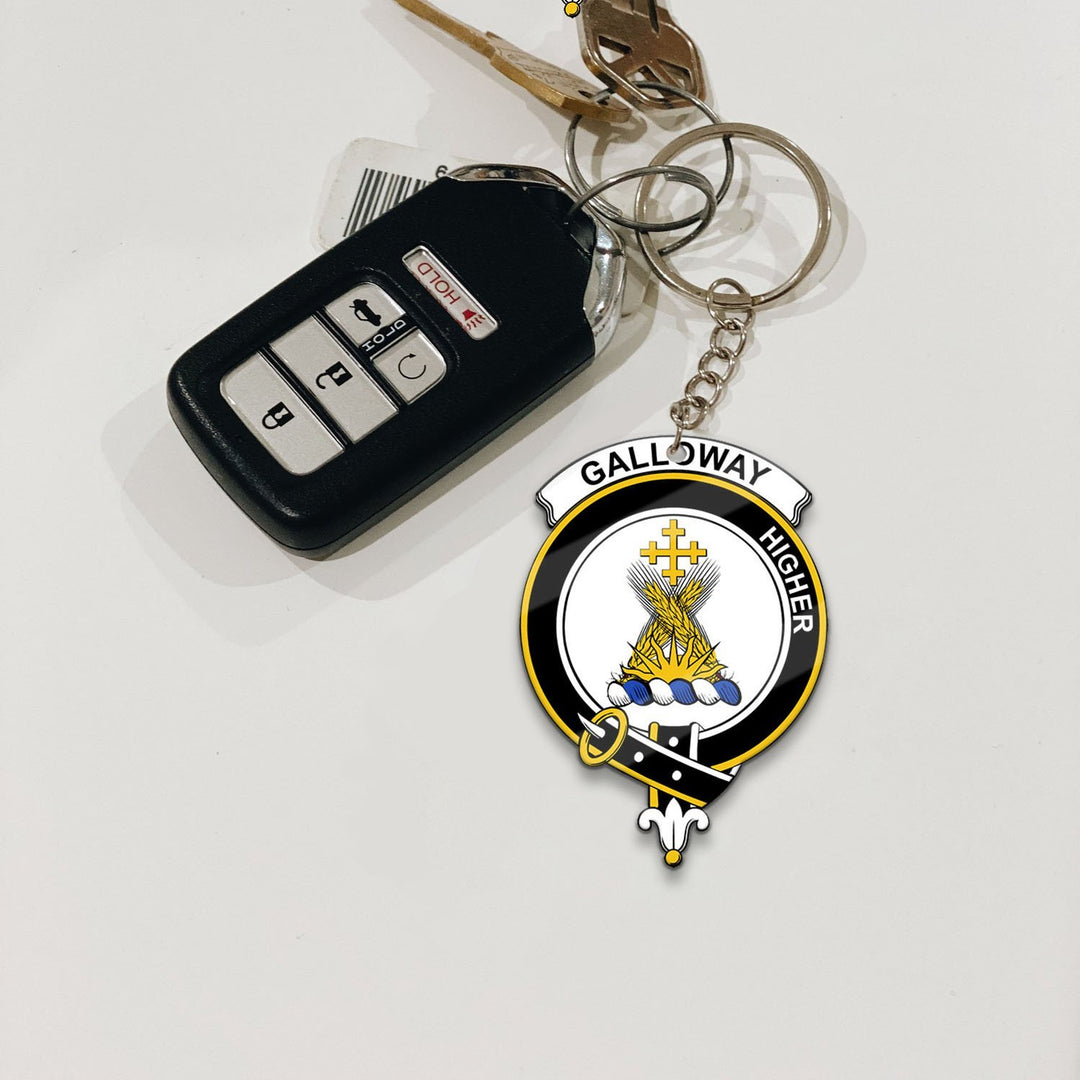 Galloway Crest Keychain