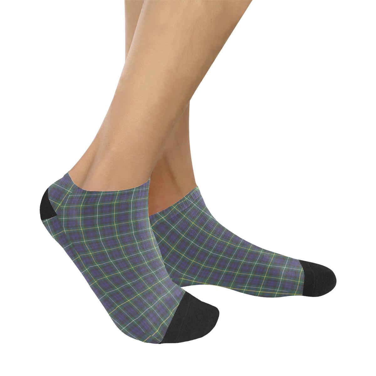 Campbell Argyll Modern Tartan Ankle Socks