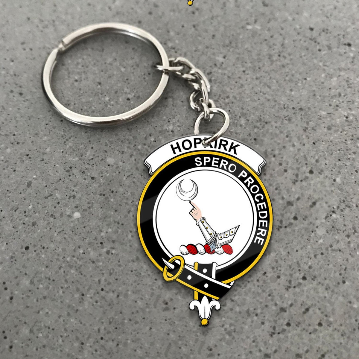 Hopkirk Crest Keychain