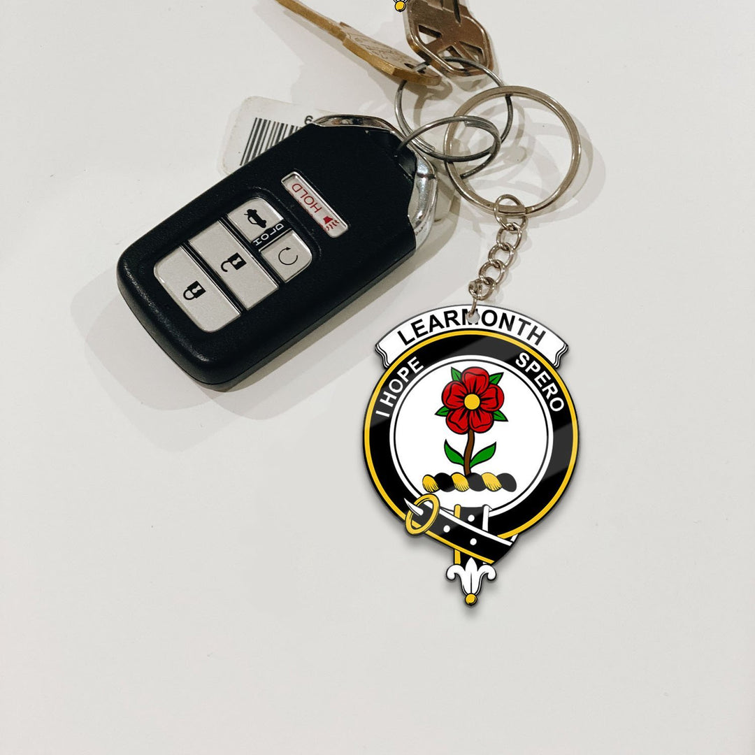 Learmonth Crest Keychain
