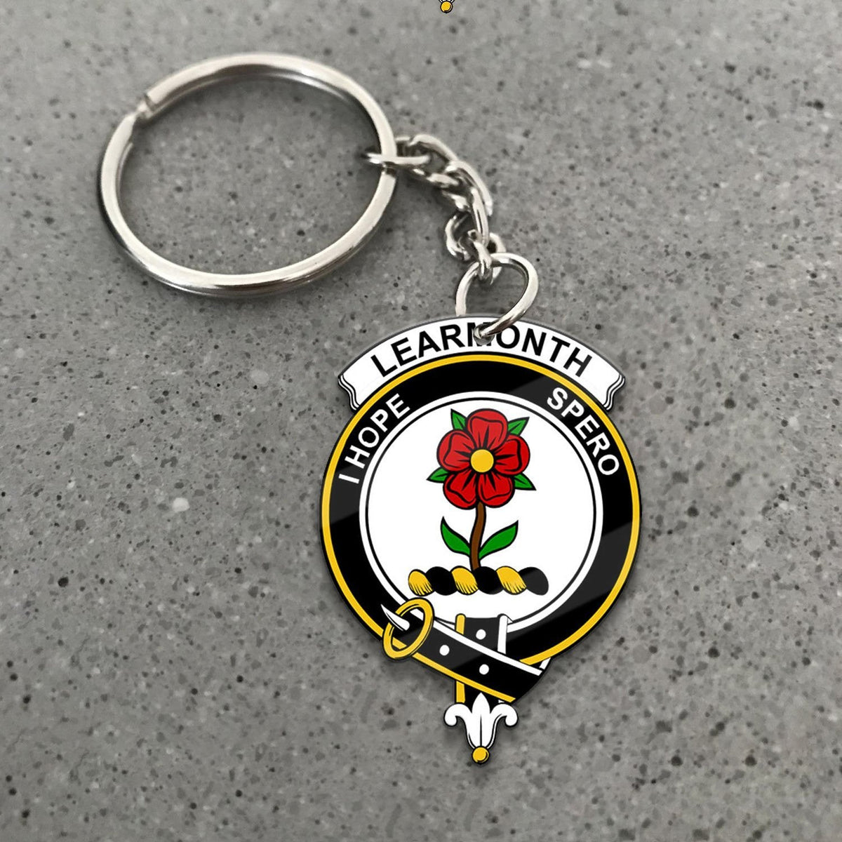 Learmonth Crest Keychain