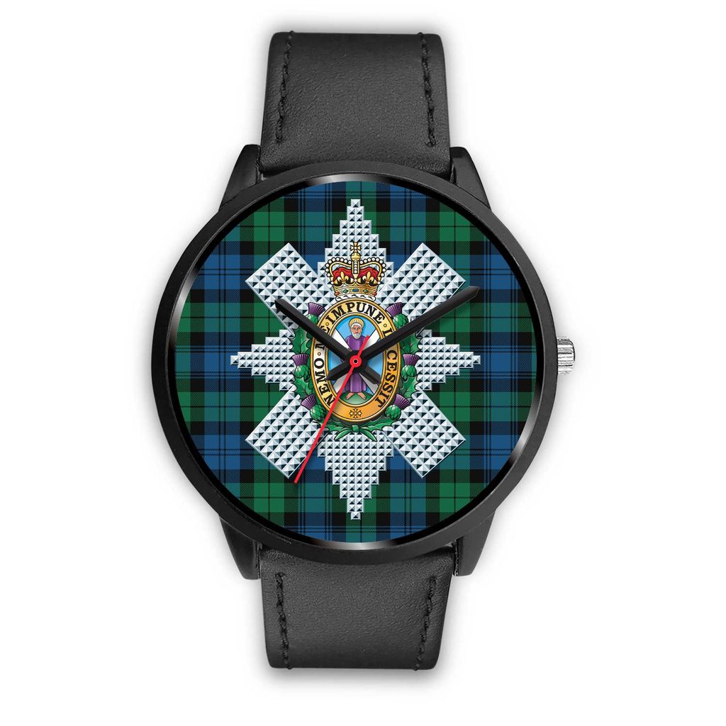 Blackwatch Ancient Tartan Crest Watch