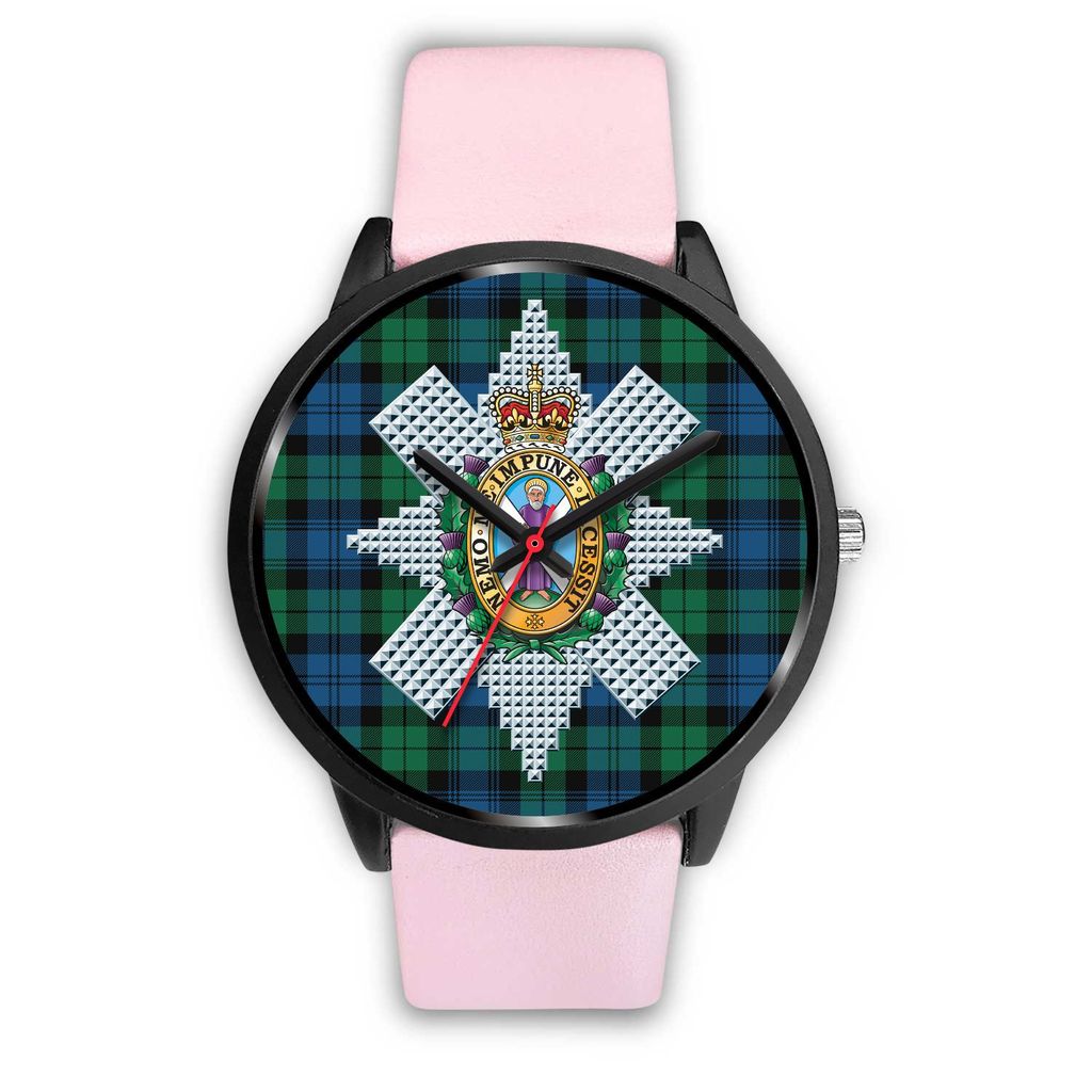 Blackwatch Ancient Tartan Crest Watch