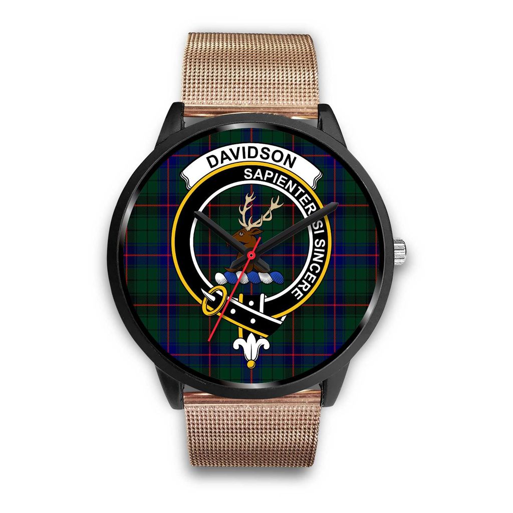 Davidson Modern Tartan Crest Watch