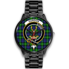 Gordon Modern Tartan Crest Watch