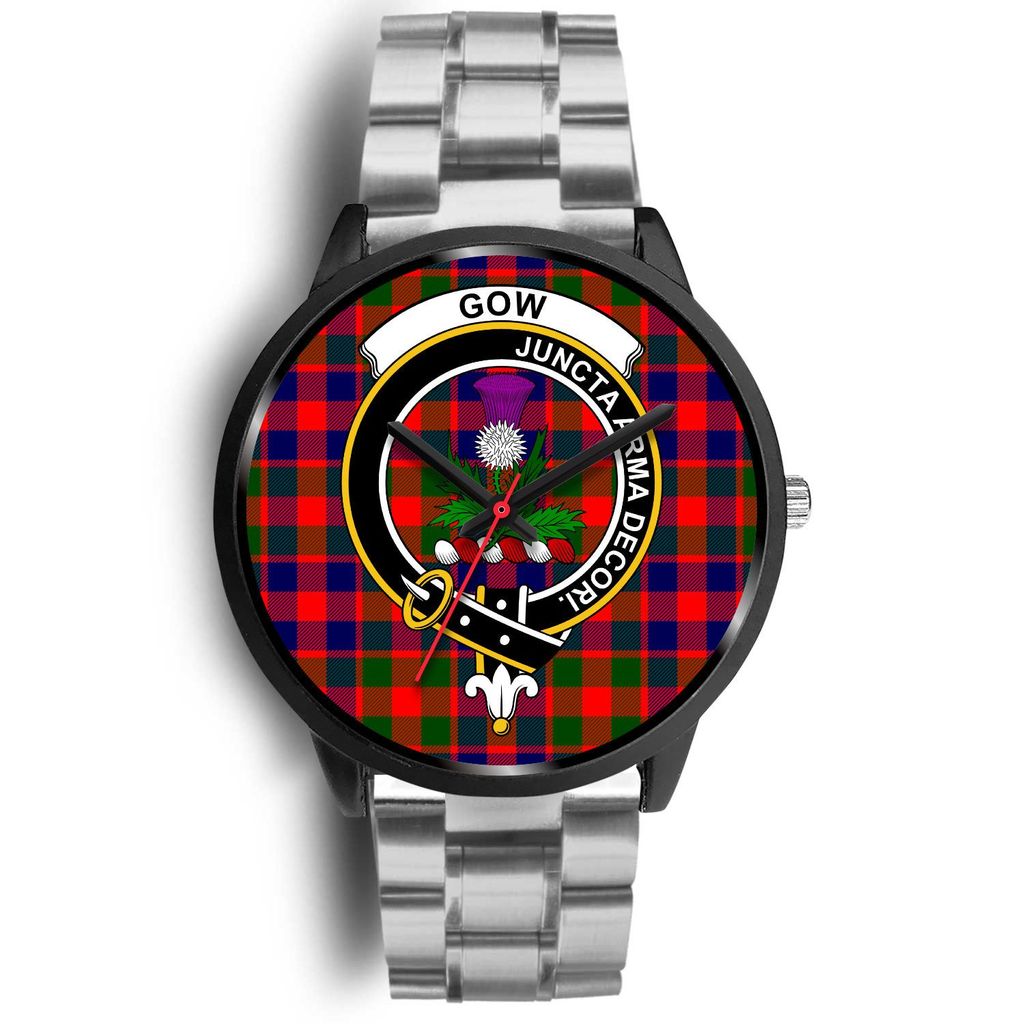 Gow of Skeoch Tartan Crest Watch