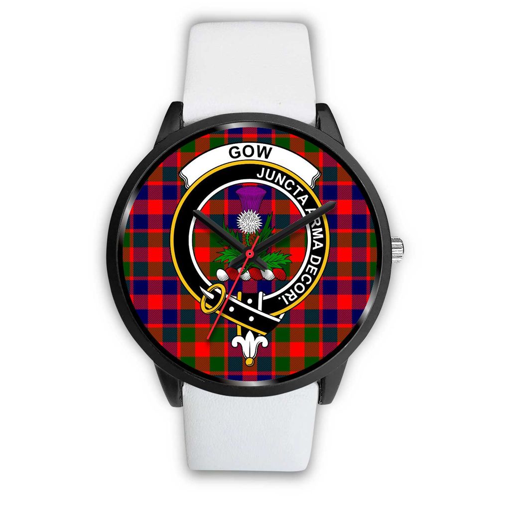 Gow of Skeoch Tartan Crest Watch