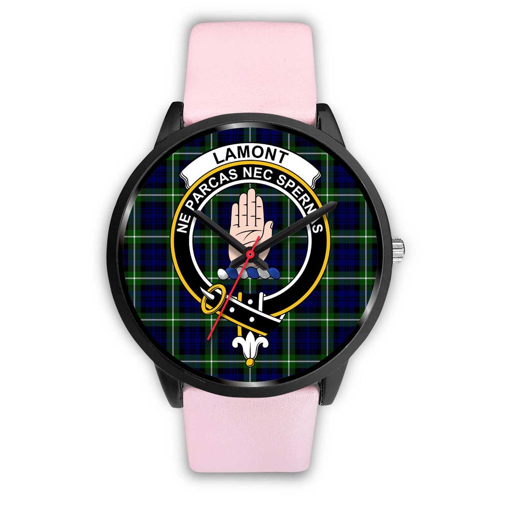 Lamont Modern Tartan Crest Watch