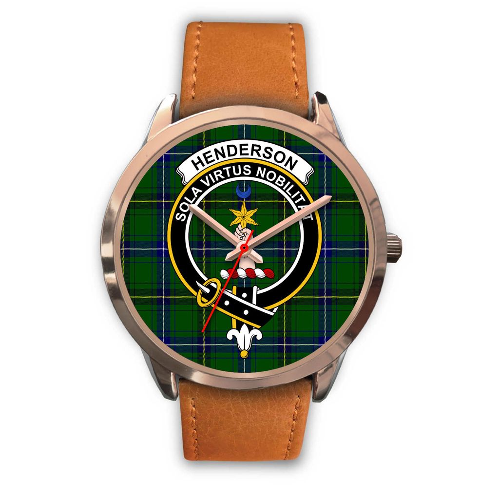 Henderson Modern Tartan Crest Watch