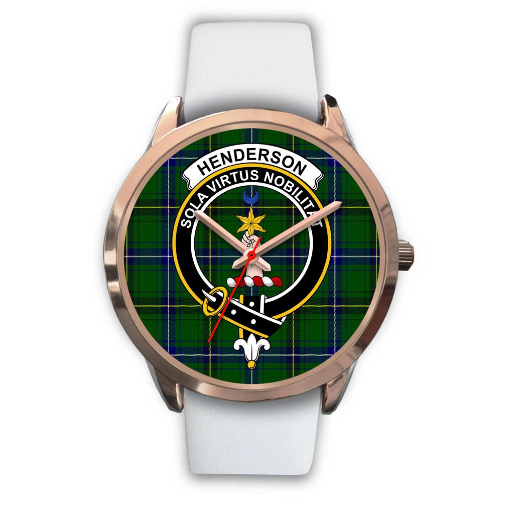 Henderson Modern Tartan Crest Watch