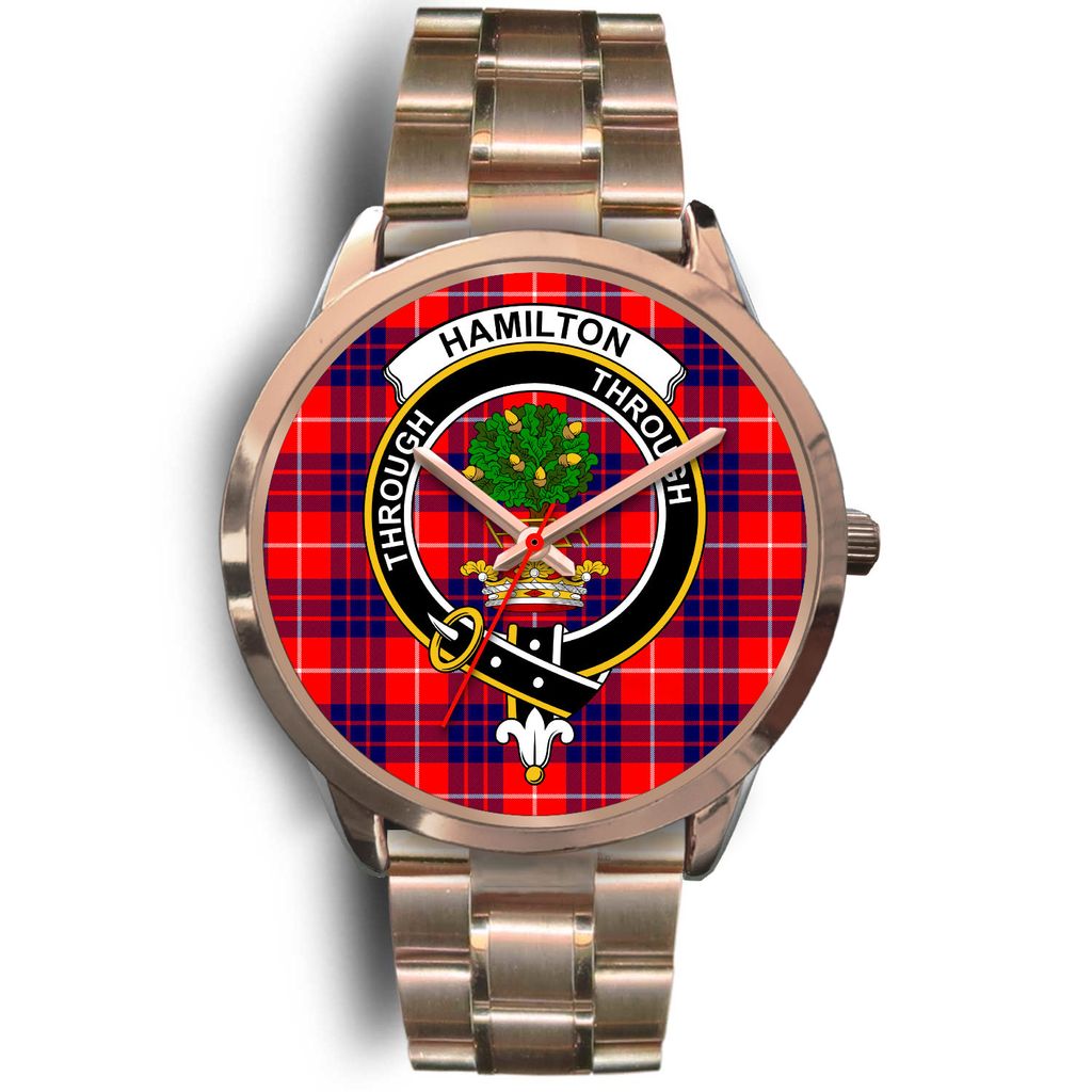 Hamilton Family Modern Tartan Crest Watch