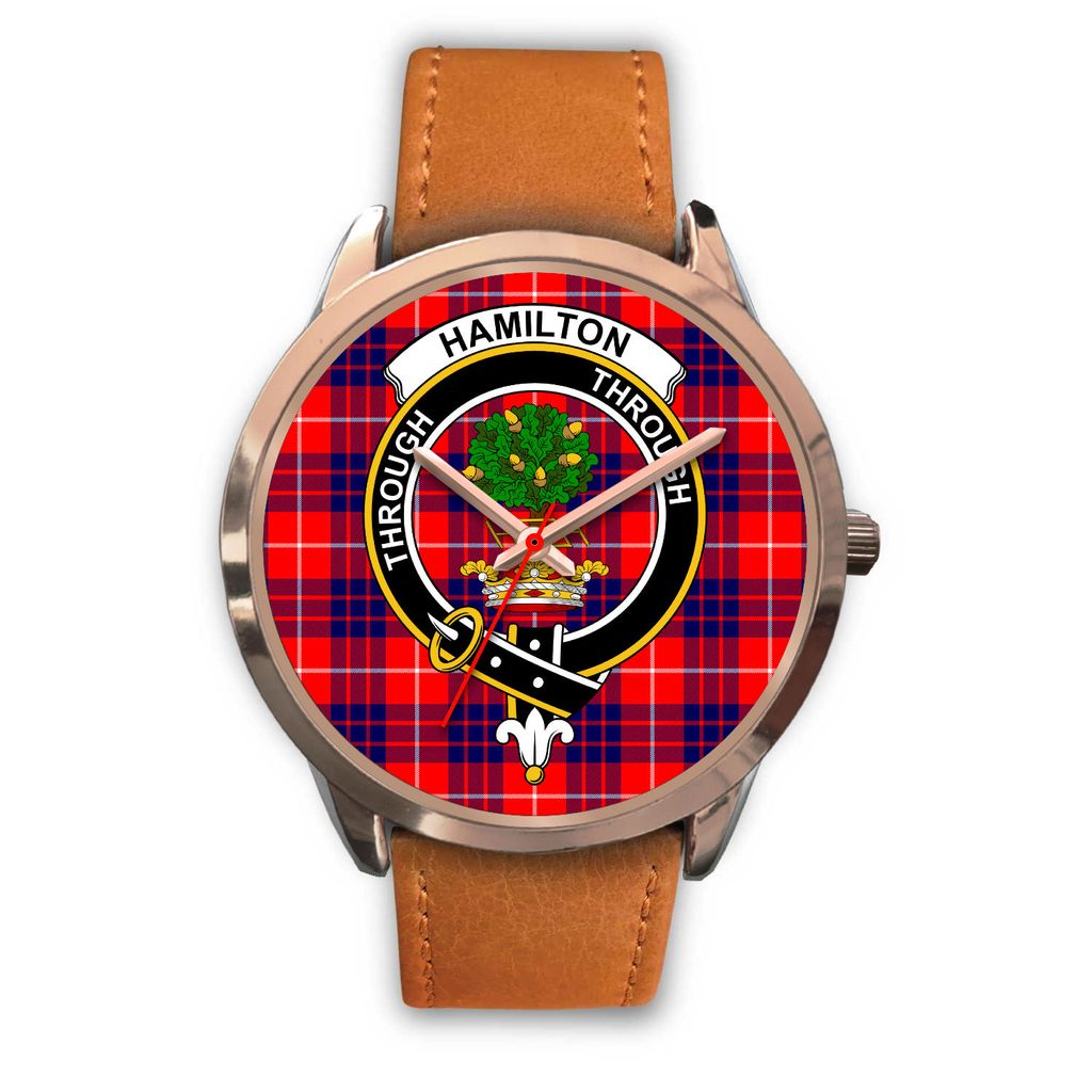 Hamilton Family Modern Tartan Crest Watch