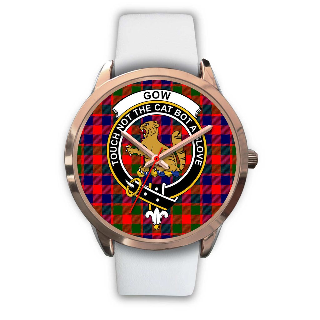 Gow of McGouan Tartan Crest Watch