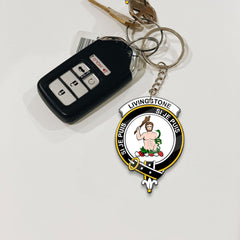 Livingstone Crest Keychain