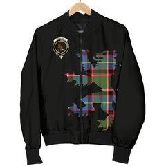 Stirling (of Keir) Tartan Bomber Jacket Lion & Thistle