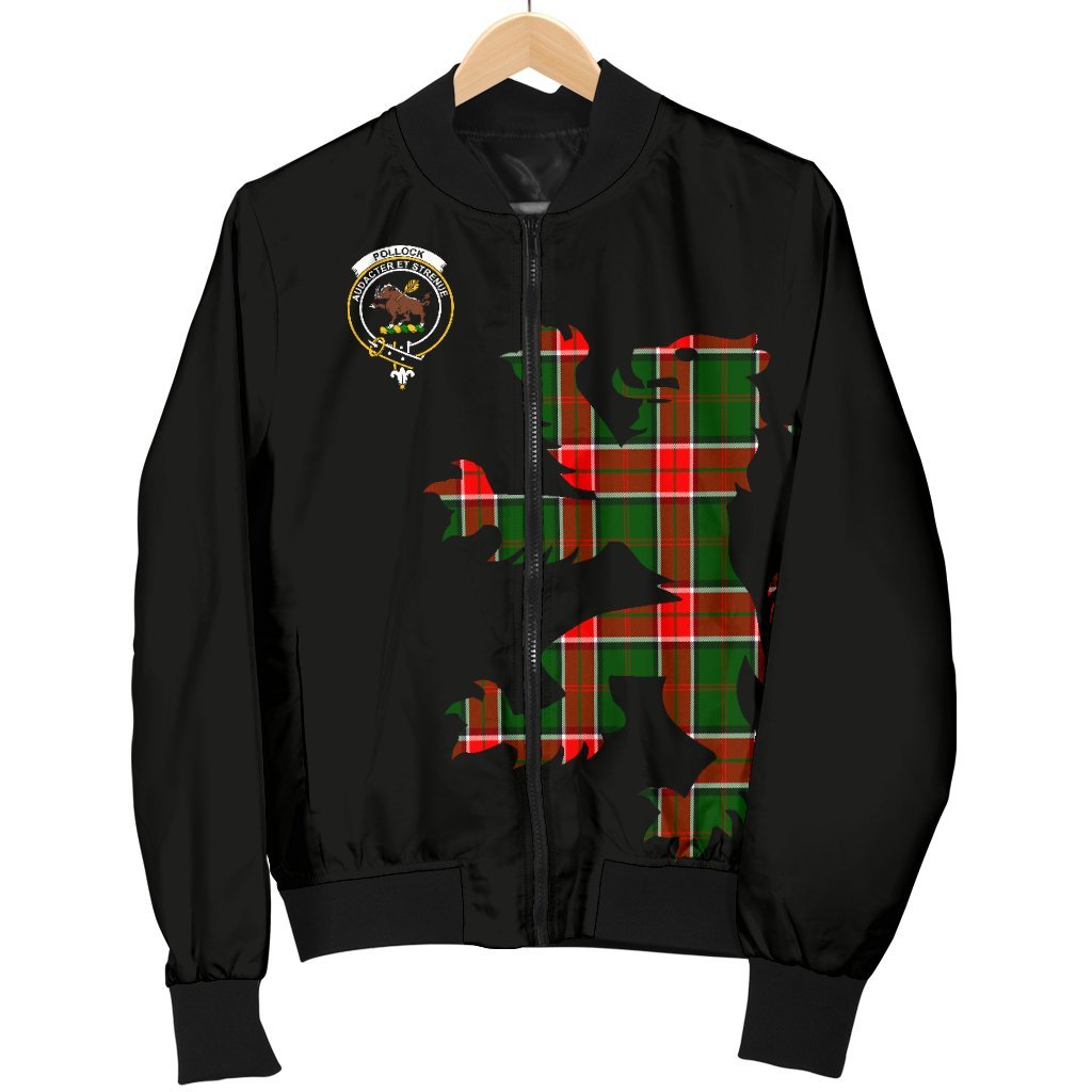 Pollock Tartan Bomber Jacket Lion & Thistle