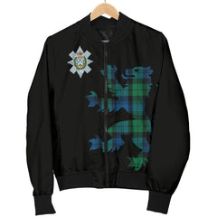 Blackwatch Ancient Tartan Bomber Jacket Lion & Thistle