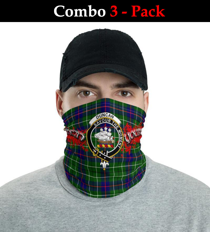 Duncan Tartan Crest Neck Gaiter - Bandana