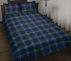 Hamilton Hunting Modern Tartan Quilt Bed Set